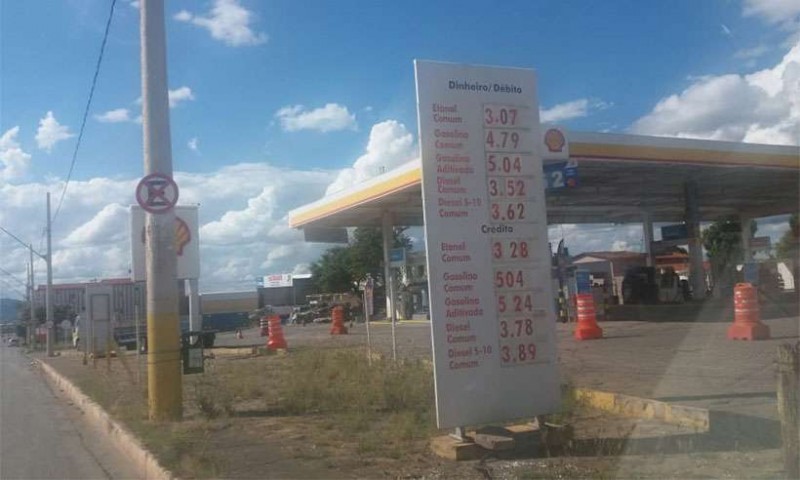 Minas Gerais tem a terceira gasolina mais cara do país